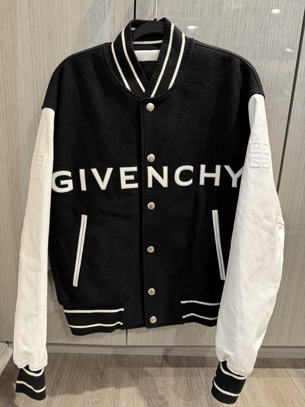 Givenchy Givenchy 4G Logo Varsity Jacket - image 1