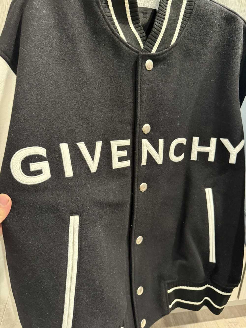 Givenchy Givenchy 4G Logo Varsity Jacket - image 2