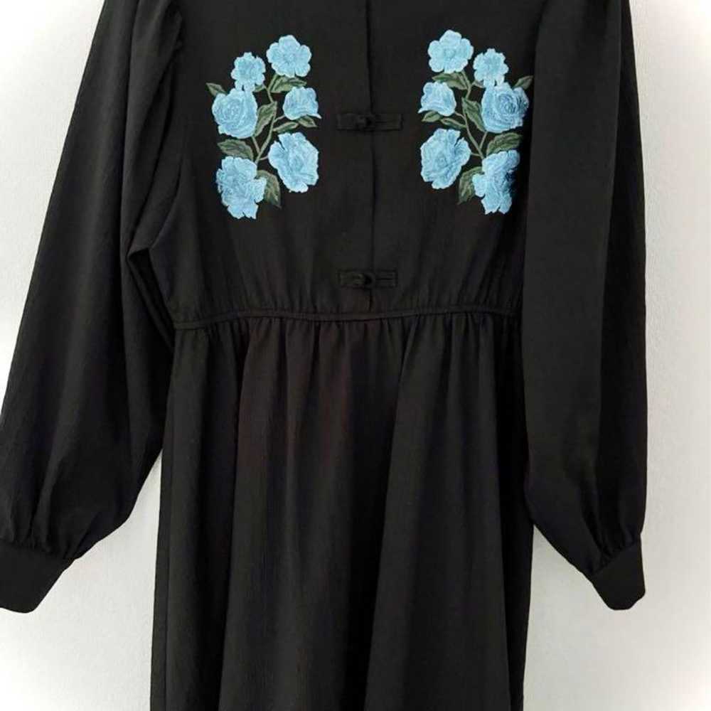 Jouetie Flower China Dress Black - image 2