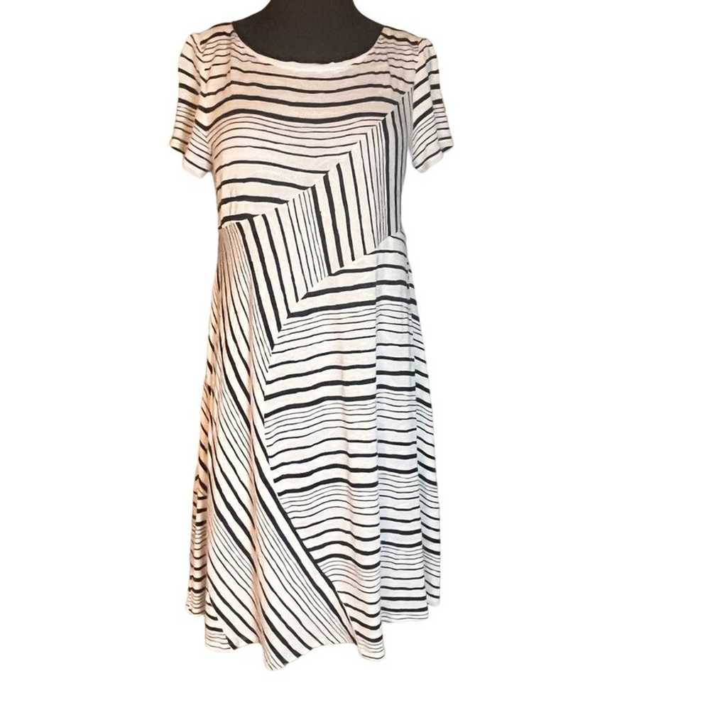 Anthropologie Maeve Stripestack Lagenlook Shift K… - image 3