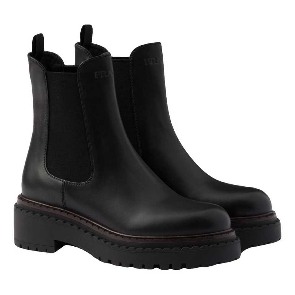 Prada Leather boots - image 1