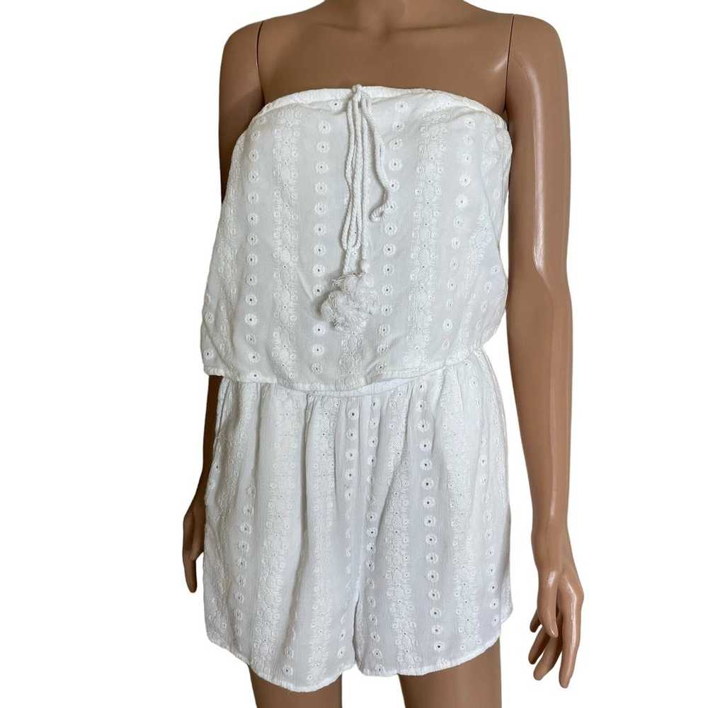 Cupcakes and cashmere romper Women's Malibu Embro… - image 3