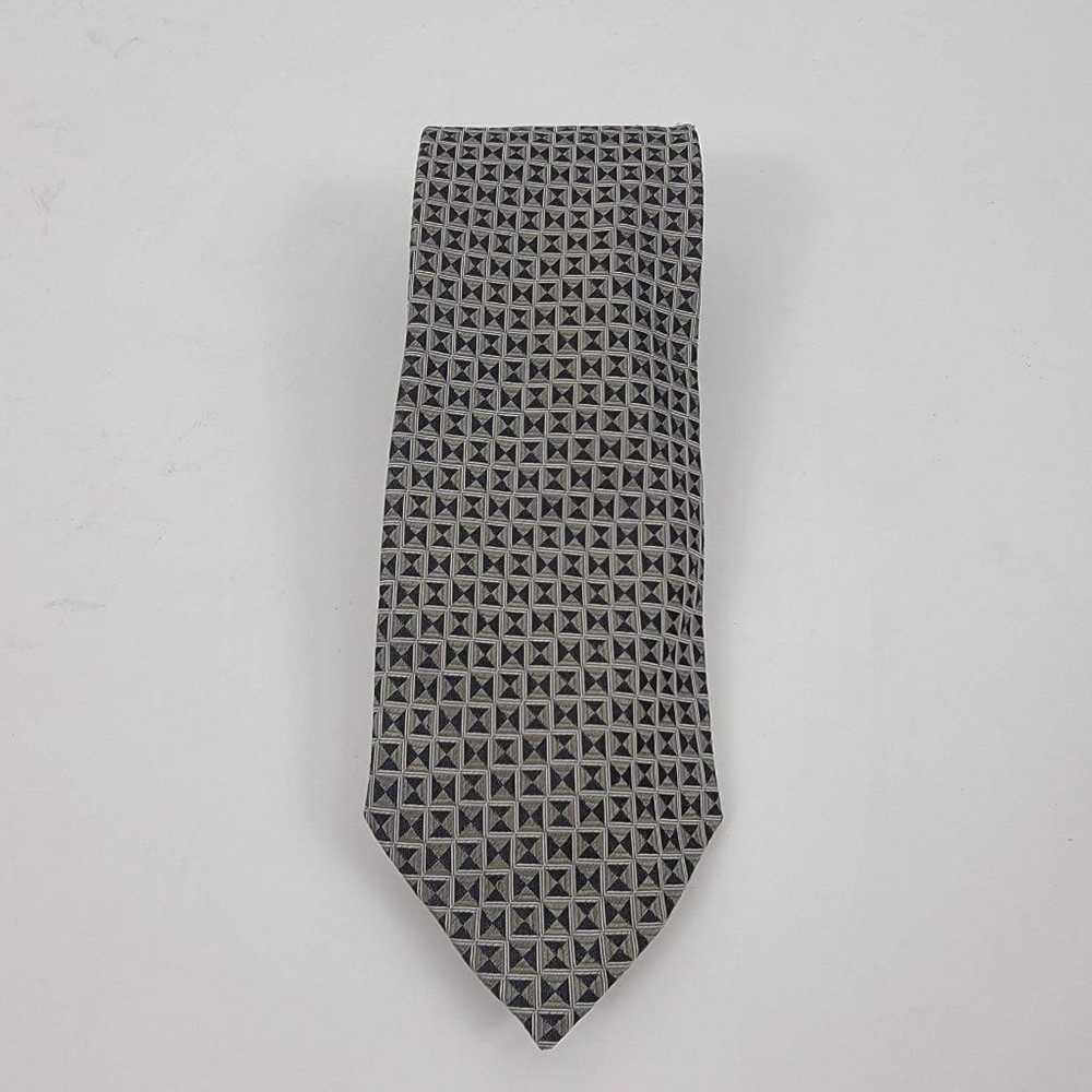 Ermenegildo Zegna Ermenegildo Zegna Geometric Sil… - image 1