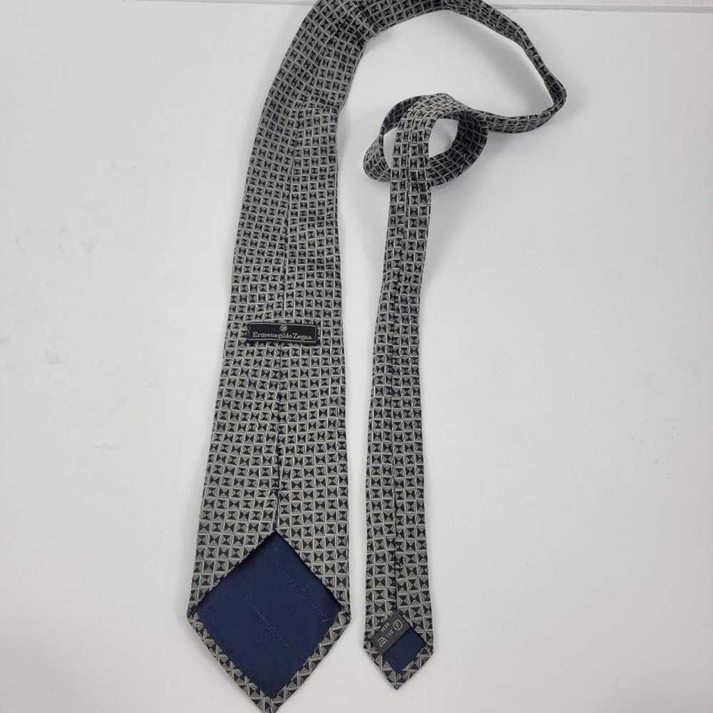 Ermenegildo Zegna Ermenegildo Zegna Geometric Sil… - image 3