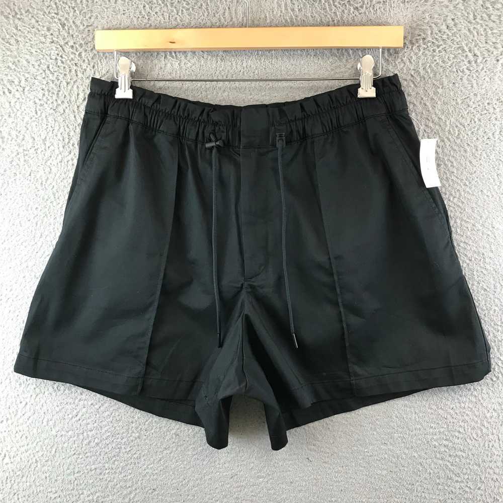 New Gap Womens Casual Shorts Black Elastic Waist … - image 1