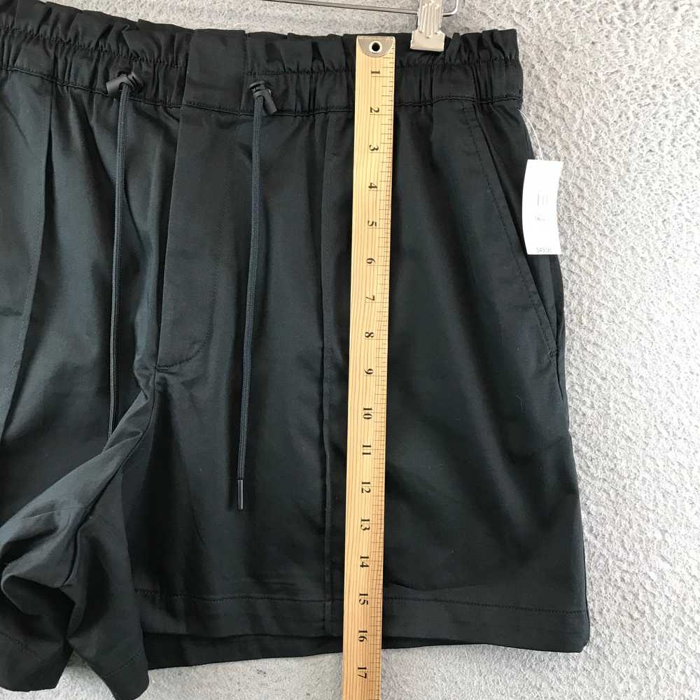 New Gap Womens Casual Shorts Black Elastic Waist … - image 9