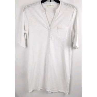 Peruvian Connection Womens Medium Cotton Silk 3/4… - image 1