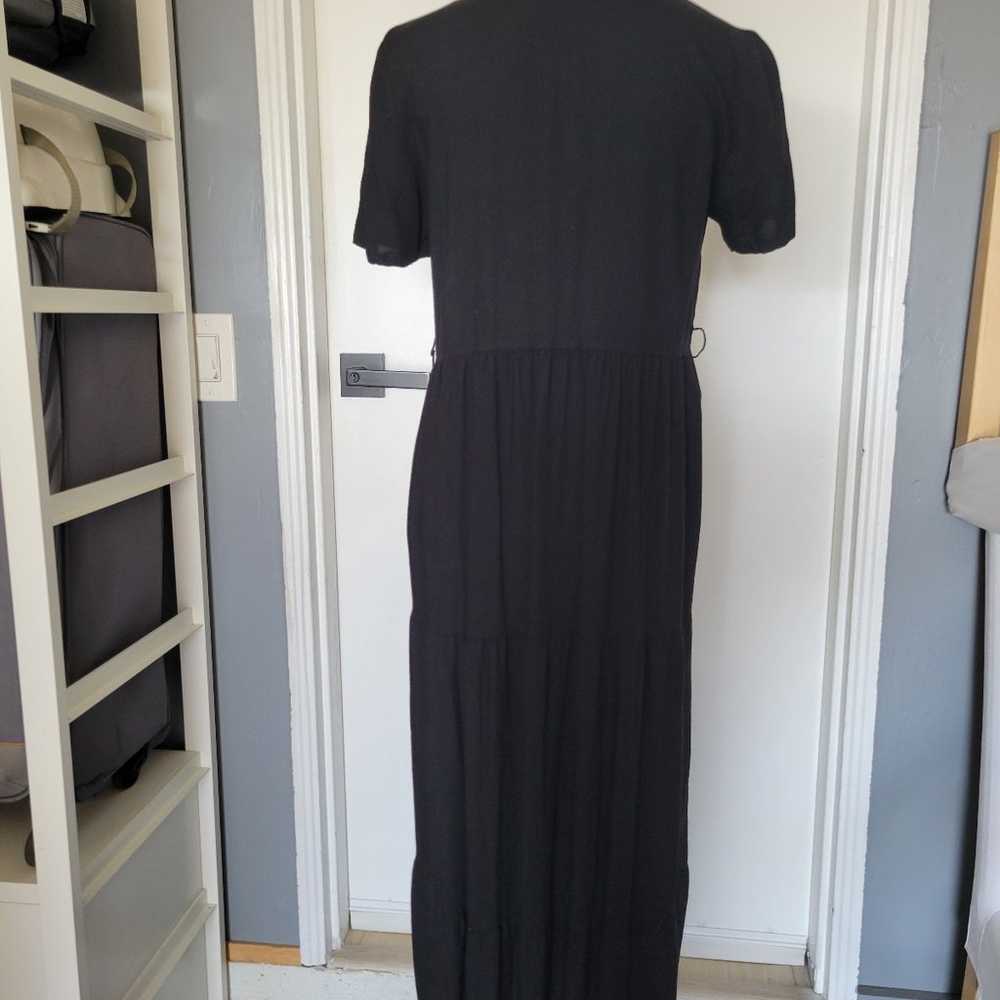 Vero Moda Black Boho Whimsigoth Tiered Maxi Dress… - image 7