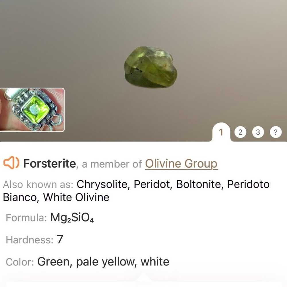 Handcrafted green Czech Pearl forsterite peridot … - image 10