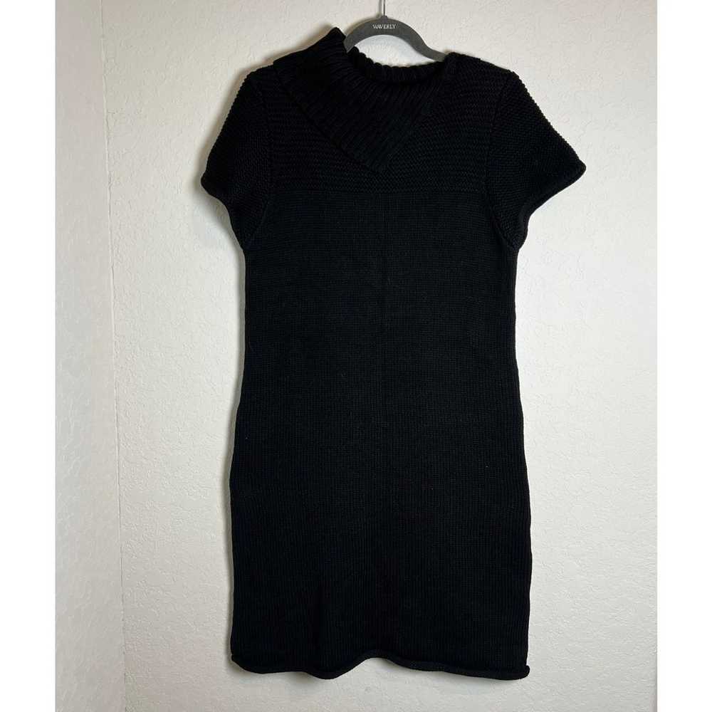 Women's 525 America Black Asymmetrical Collar Swe… - image 4