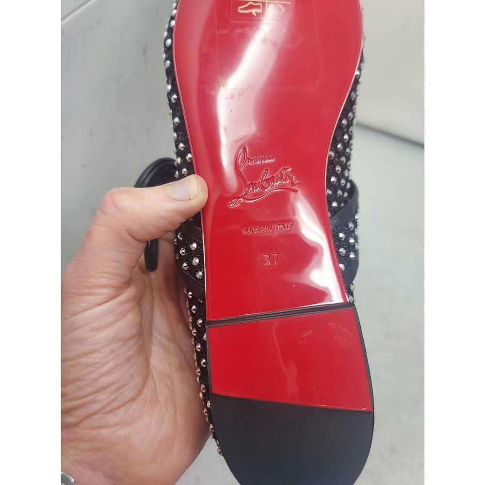 Christian Louboutin Leather flats - image 3