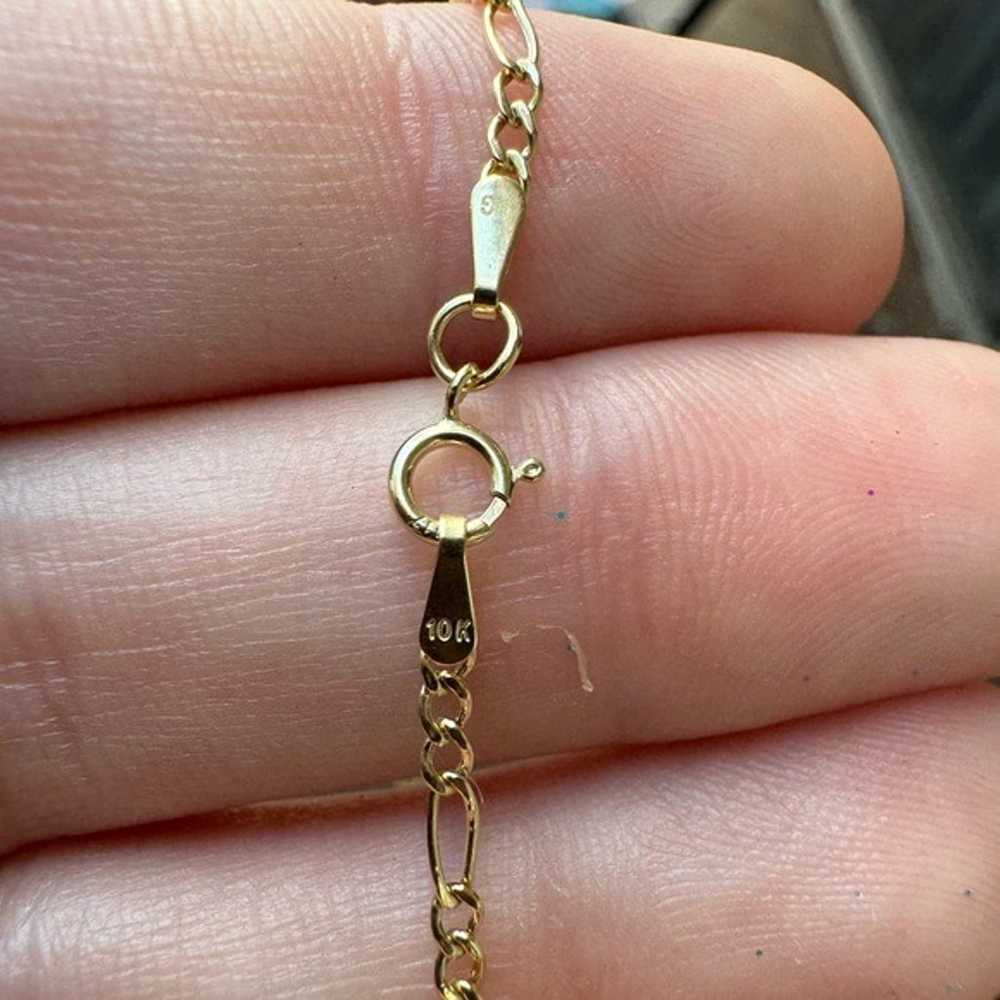 Solid 10k yellow gold bracelet - image 11