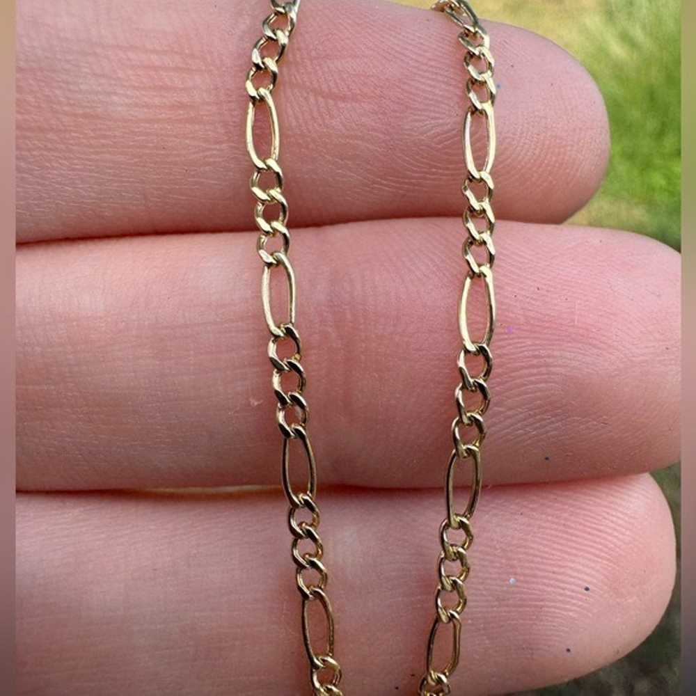 Solid 10k yellow gold bracelet - image 1