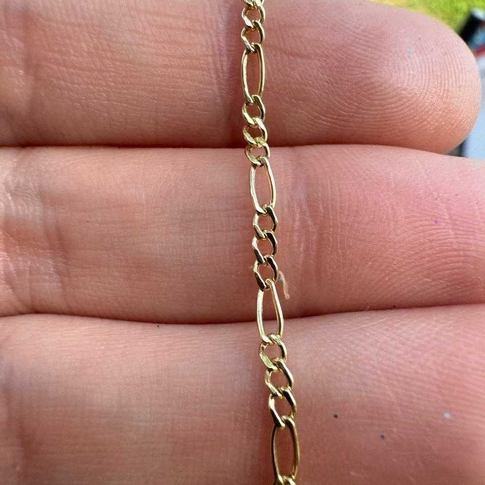 Solid 10k yellow gold bracelet - image 5