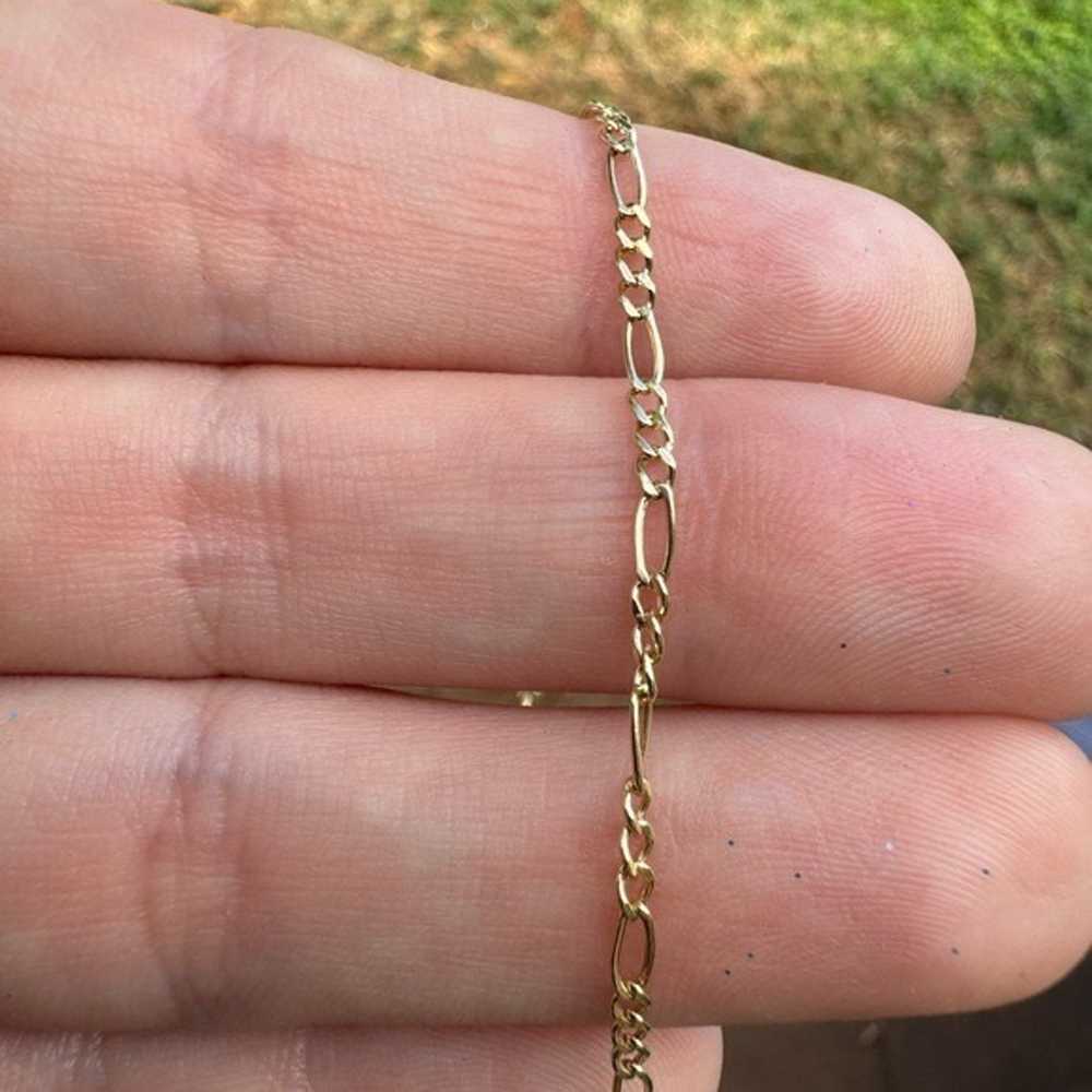 Solid 10k yellow gold bracelet - image 6