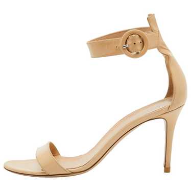 Gianvito Rossi Patent leather sandal - image 1