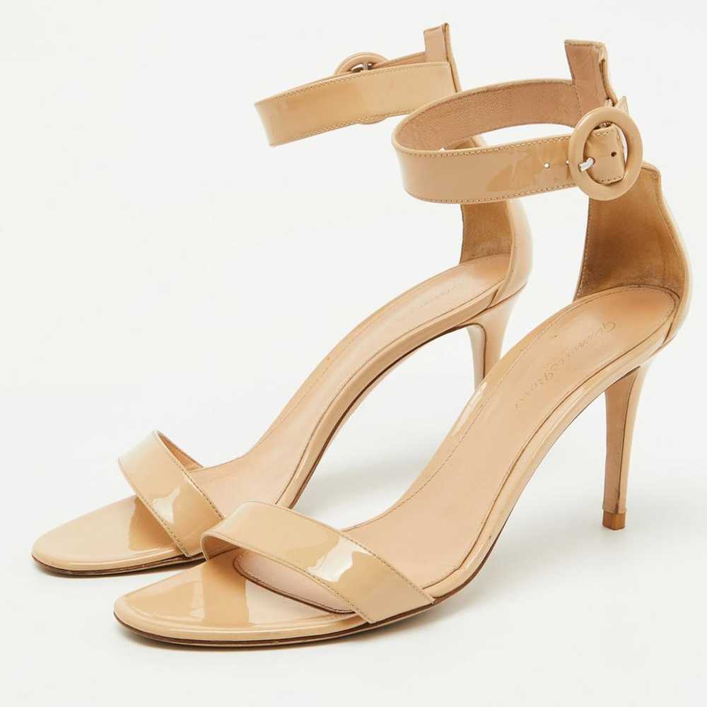 Gianvito Rossi Patent leather sandal - image 2