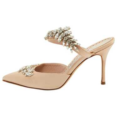 Manolo Blahnik Cloth sandal