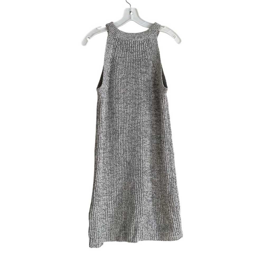 Womens Madewell Valley Grey Cotton High Collar Kn… - image 2