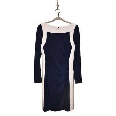 LAUREN RALPH LAUREN $134 Long Sleeve Ruched Dress… - image 1