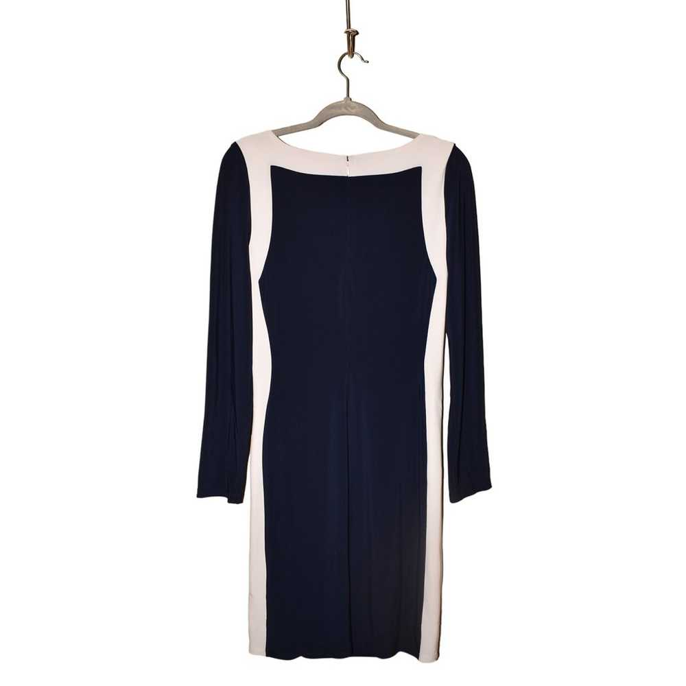 LAUREN RALPH LAUREN $134 Long Sleeve Ruched Dress… - image 2