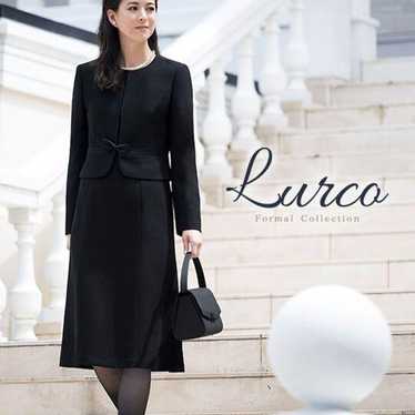 Lurco No-Collar One-Piece Suit Black Formal - image 1