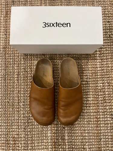 3sixteen Mule - Natural Calf Leather (Vegetable-Ta