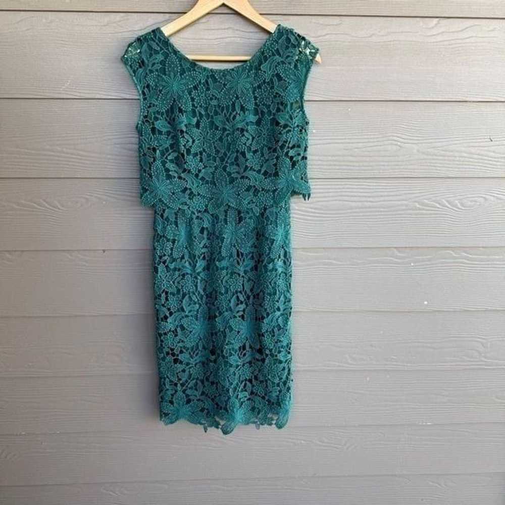 Boden lace tiered midi dress - image 2