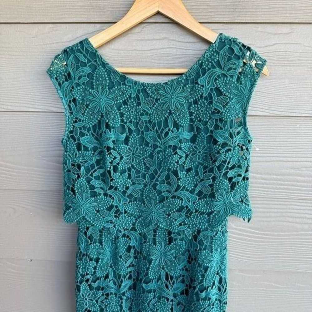 Boden lace tiered midi dress - image 3