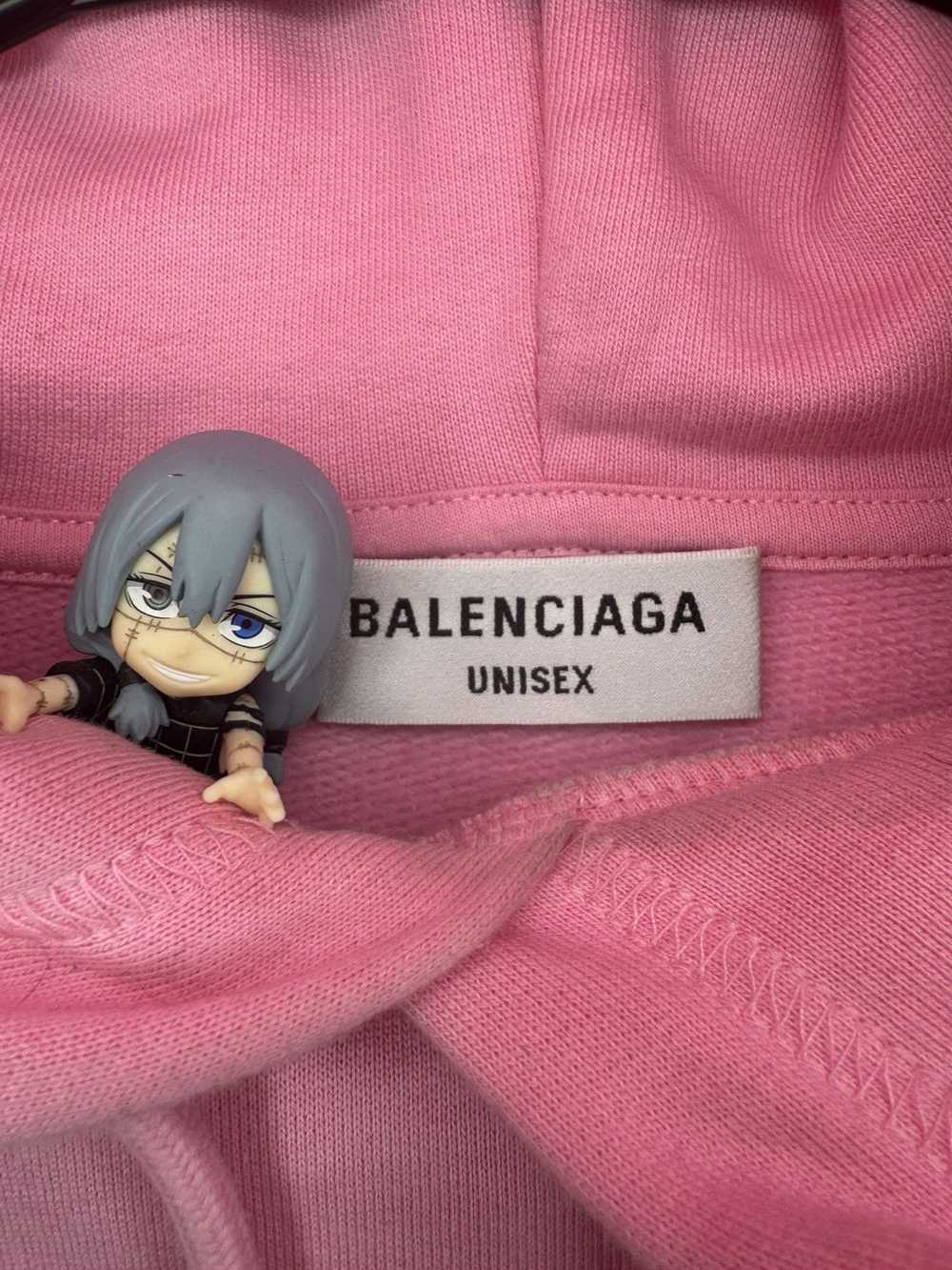 Balenciaga SS 2022 Balenciaga Bebe Hoodie (Pink) - image 3