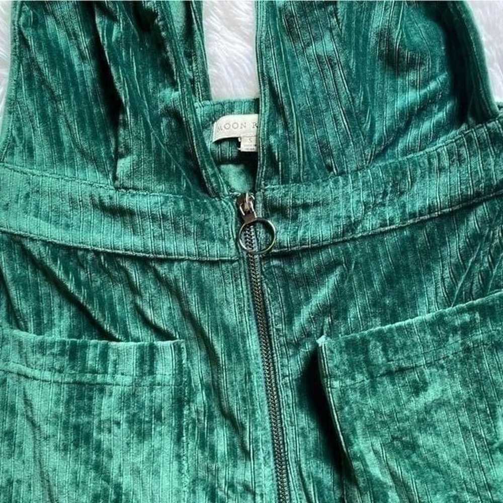 Moon River Dress Emerald Green Soft Corduroy Slee… - image 2