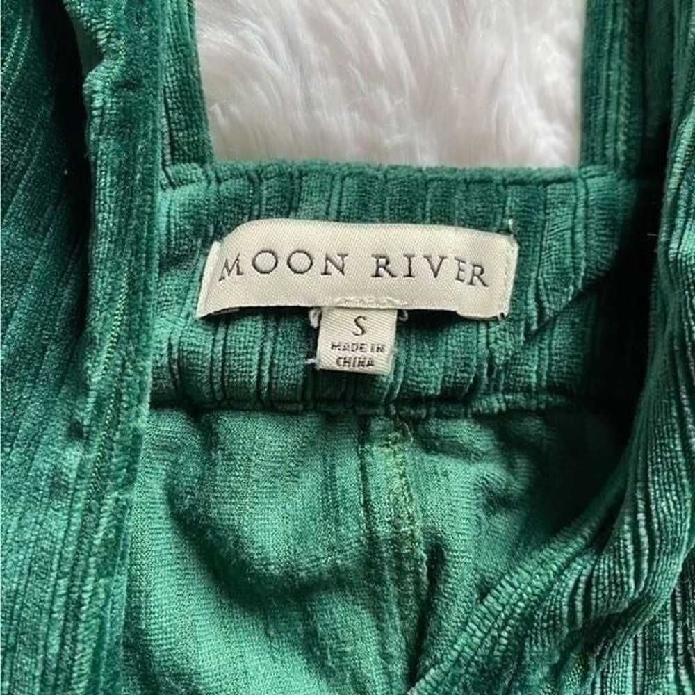 Moon River Dress Emerald Green Soft Corduroy Slee… - image 7