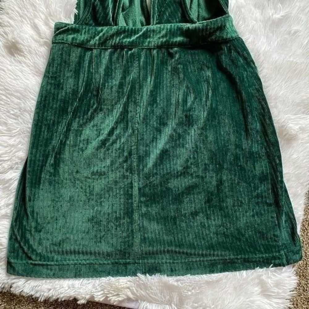 Moon River Dress Emerald Green Soft Corduroy Slee… - image 8