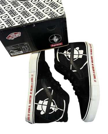 Public Enemy × Supreme × Vans Grail 2006 Supreme P