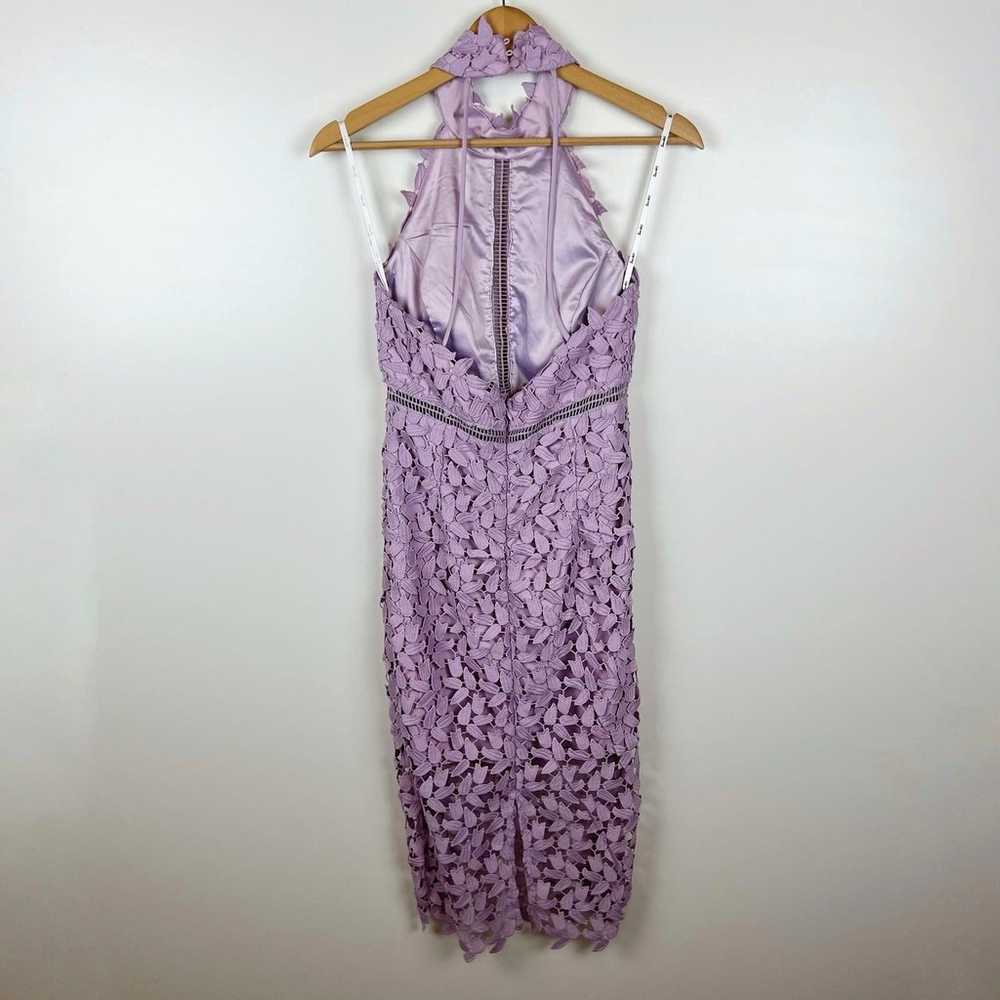 Bardot Gemma Halter Lace Sheath Dress in Orchid P… - image 10