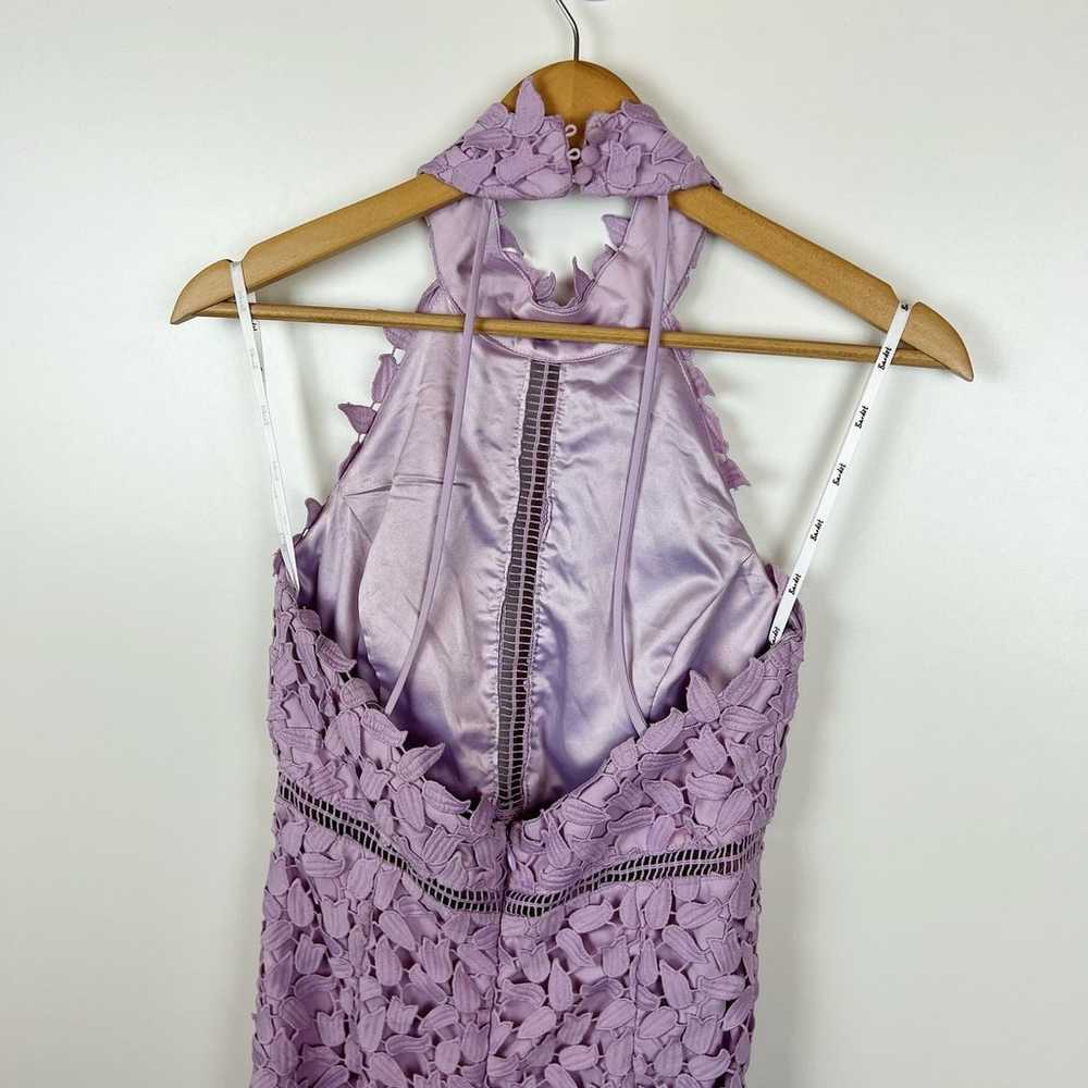 Bardot Gemma Halter Lace Sheath Dress in Orchid P… - image 6