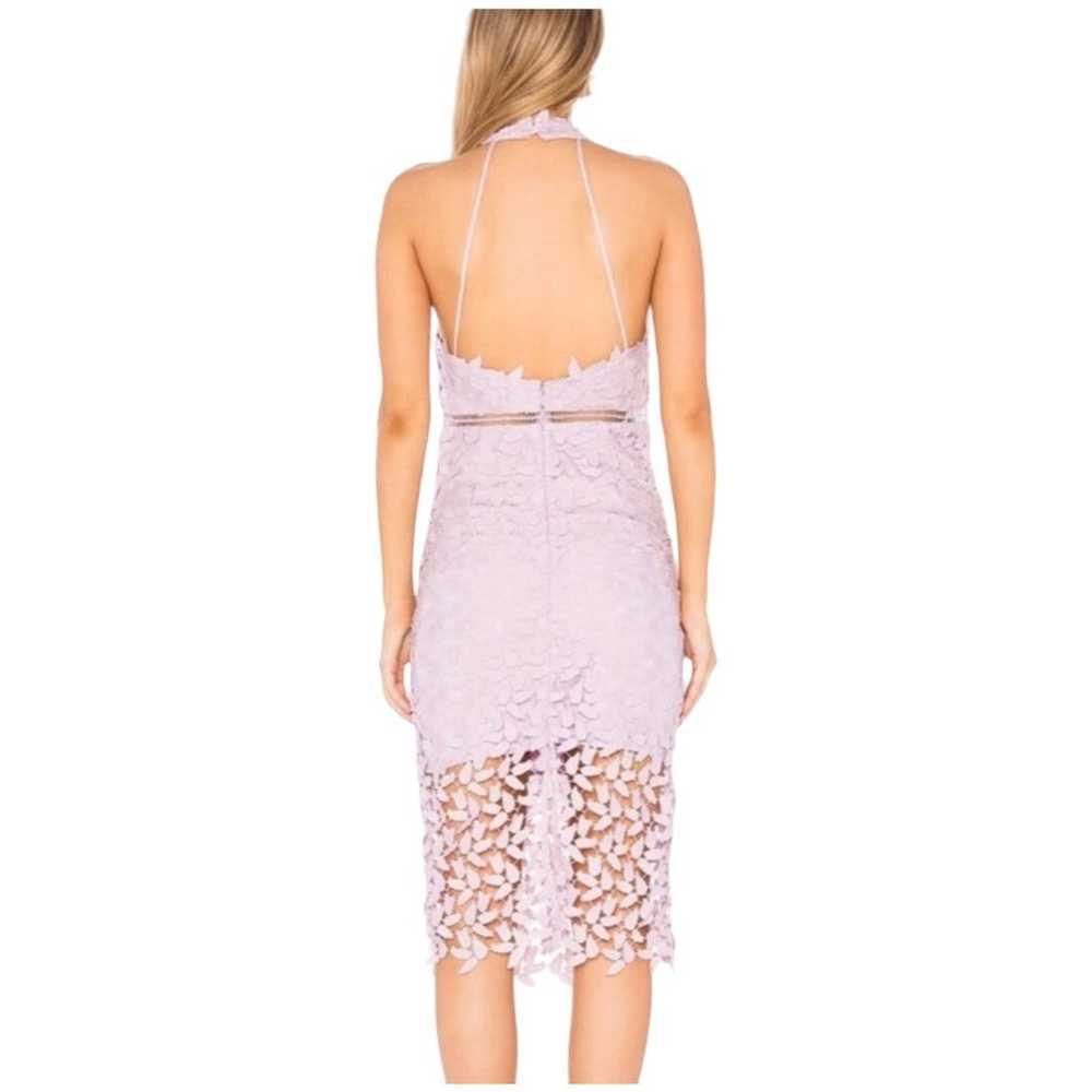 Bardot Gemma Halter Lace Sheath Dress in Orchid P… - image 8