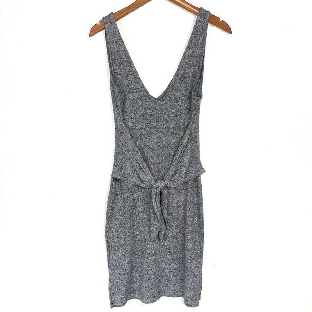 Revolve Lovers + Friends Bari Heather Grey Tie Fr… - image 2