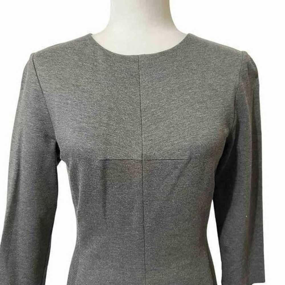 TRINA TURK Medium Gray cotton spandex BodyCon fit… - image 2