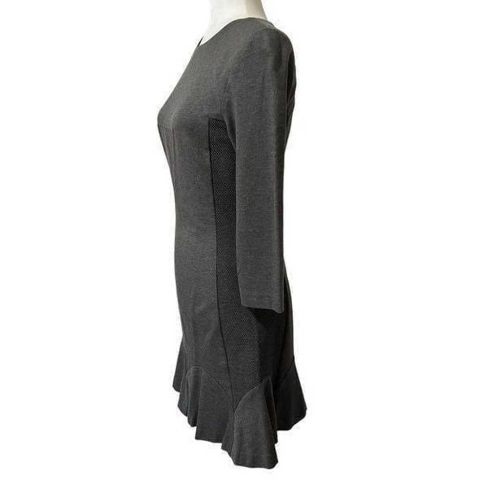 TRINA TURK Medium Gray cotton spandex BodyCon fit… - image 8