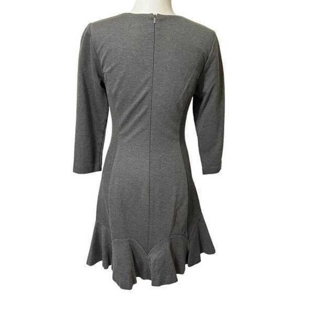 TRINA TURK Medium Gray cotton spandex BodyCon fit… - image 9