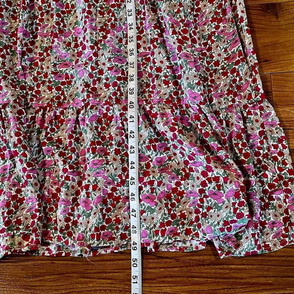 Vintage Liberty Print Floral Boho Maxi Dress Spel… - image 8