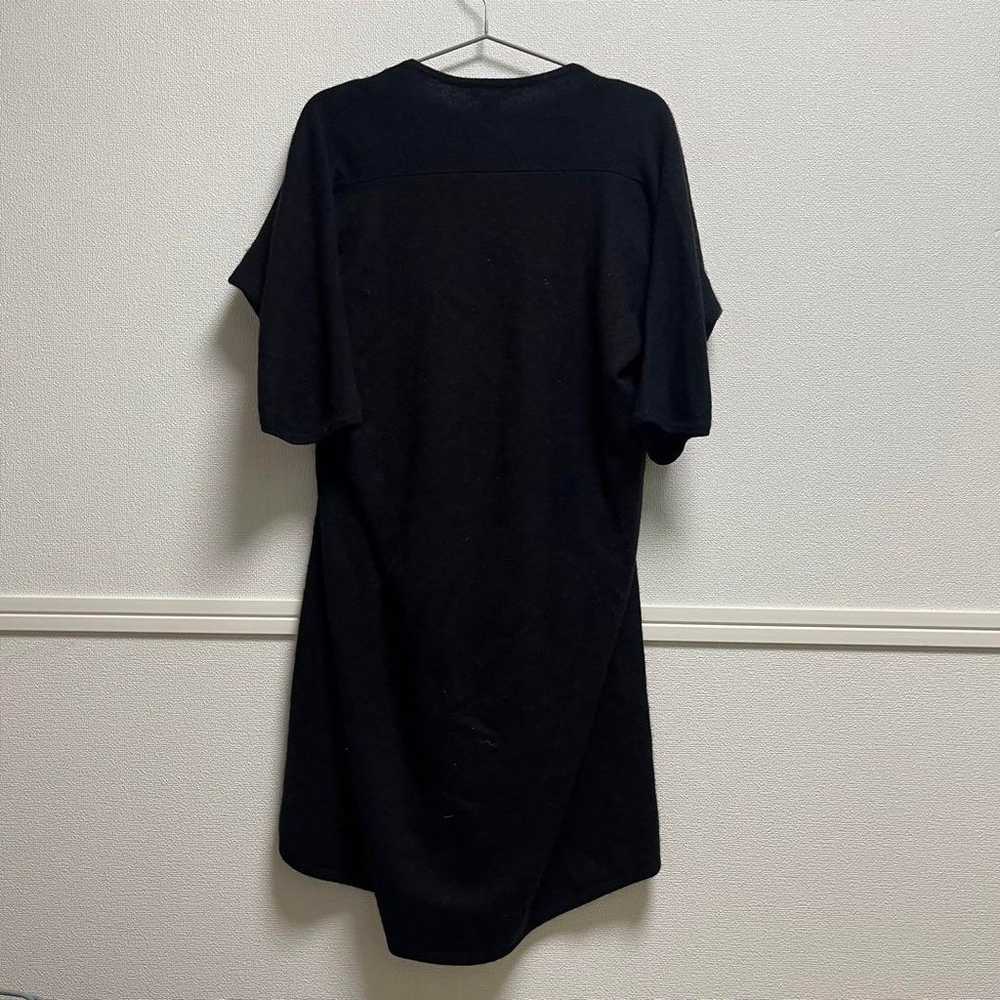 DEMYLEE 100% Cashmere Black Long Dress S - image 2