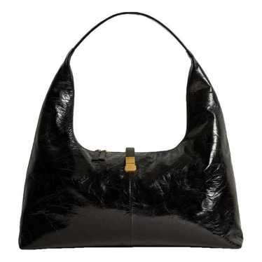 Amy Shehab Patent leather handbag