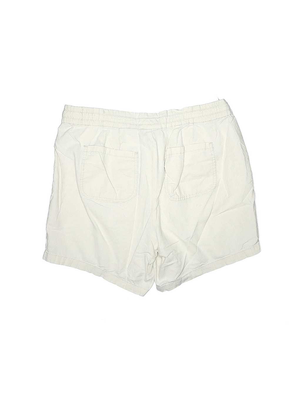 Lane Bryant Women Ivory Shorts 20 Plus - image 2