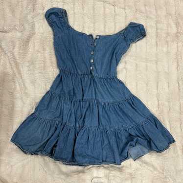 Vintage Blue Denim Dress