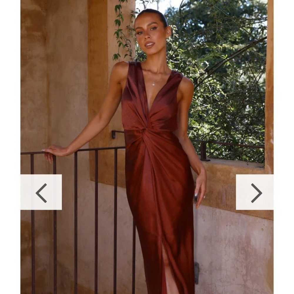 Brown Formal Dress - image 1