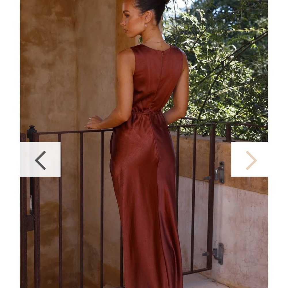 Brown Formal Dress - image 3