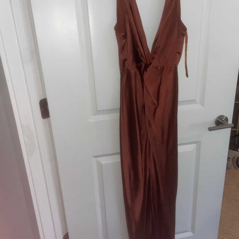 Brown Formal Dress - image 5