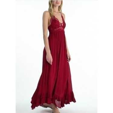 Free People Adella maxi slip dress